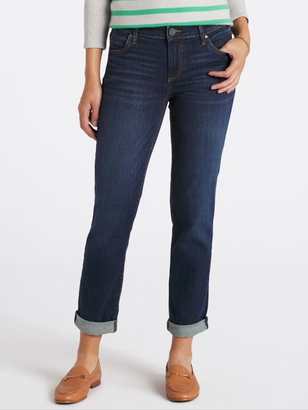 ❤️ KUT FROM THE KLOTH CATHERINE HIGH RISE BOYFRIEND JEANS, 16 (33)